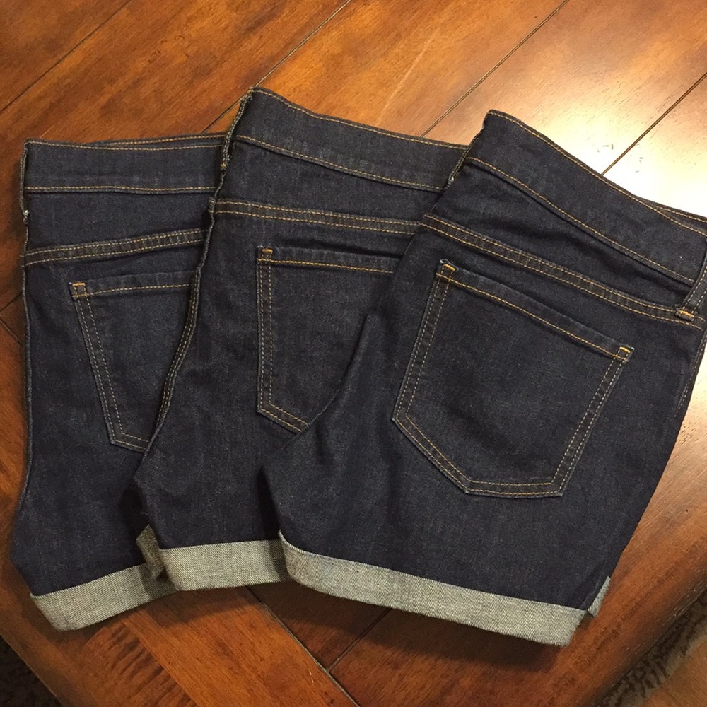 Set of 3 Old Navy Cuffed Denim Shorts
